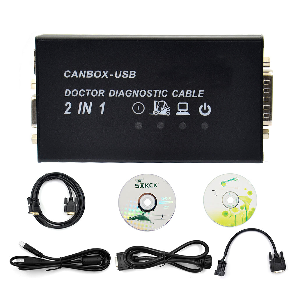Linde Canbox and Doctor USB Diagnostic Tool 2 in 1 V2016 Truck Scanner 1 Linde Canbox and Doctor USB Diagnostic Tool 2 in 1 V2016 Truck Scanner - Imagen 1