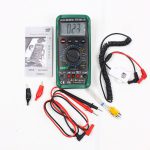 DUOYI DY2201D LCD Digital Automotive Multimeter Frequency Temp Tester with Speed conversion sensor Non-contact RPM Dwell angle - 画像 (2)