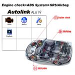 Autel AutoLink AL619 Auto Scanner Automotive Tool - Imagen 4