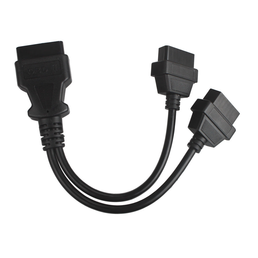 ELM327 2 In 1 Converted cable OBD2 Extension Cable 1 ELM327 2 In 1 Converted cable OBD2 Extension Cable - Image 1
