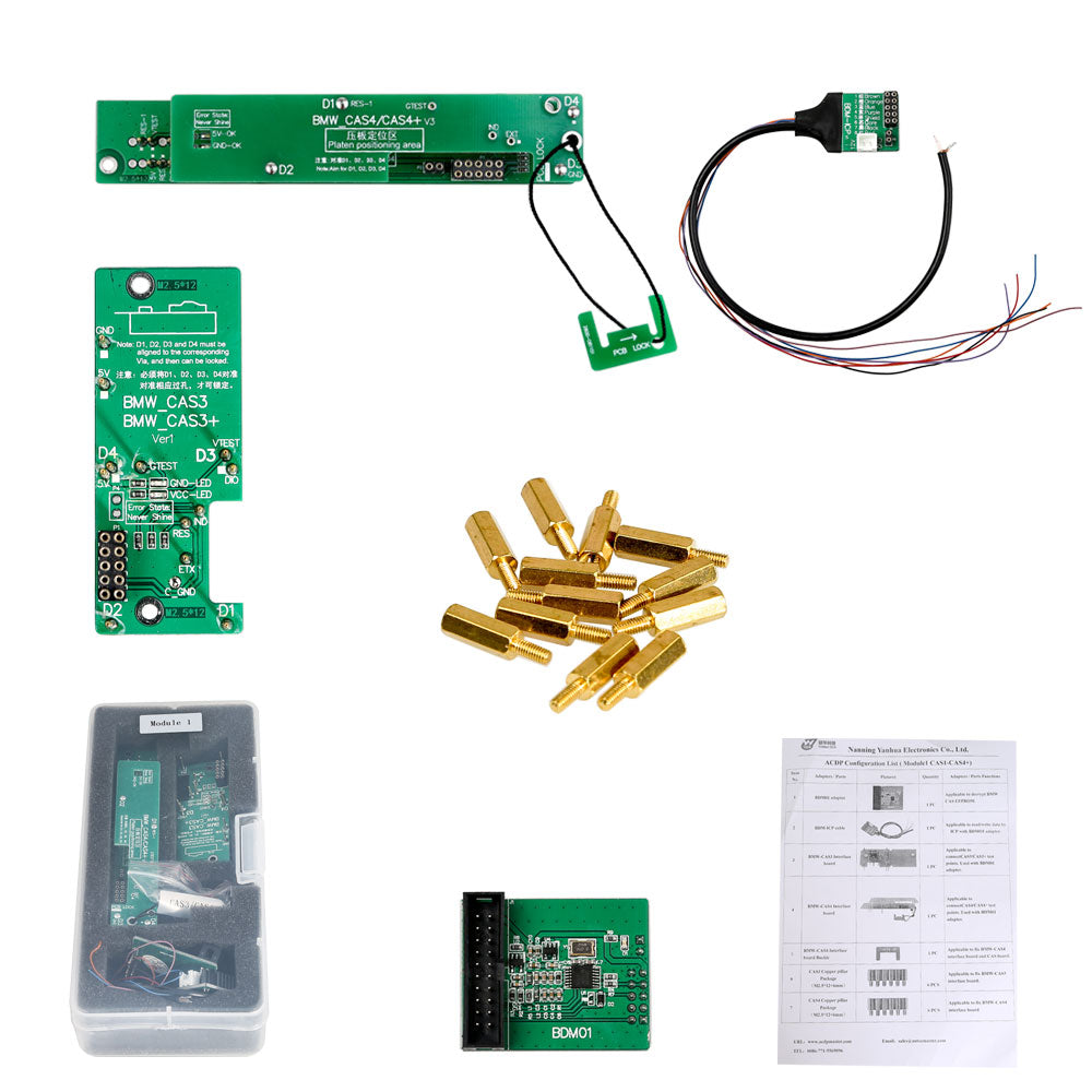 Yanhua Mini ACDP Module 1 BM-W CAS1 CAS2 CAS3 CAS3+ CAS4 CAS4+ IMMO Key Programming and Odometer Reset 1 Yanhua Mini ACDP Module 1 BM-W CAS1 CAS2 CAS3 CAS3+ CAS4 CAS4+ IMMO Key Programming and Odometer Reset - الصورة 1