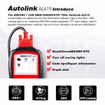 Autel AutoLink AL619 Auto Scanner Automotive Tool - Imagen 7