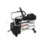 VXDAS Portable Mini Car Air Compressor for Bike/Bicycle Vehicle DC12V Electric Pump Tire Inflators with Pressure Checking Gauge