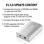 AT-200 ECU Programmer IMMO Read ISN By OBD Support for BM-W ECU Data Reading/Writing/Clone – Image 4