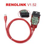 Renolink OBD2 ECU Programmer V1.52 CD Software Key Coding UCH Matching Dashboard Coding ECU Resetting Functions