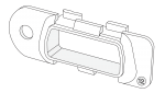 VXDAS Universal Harness Kit Splitter Extension 16Pin OBD T Cable Car/Auto Plastic Flange Mount Brackets/Connector/Adapter Set - Image 7