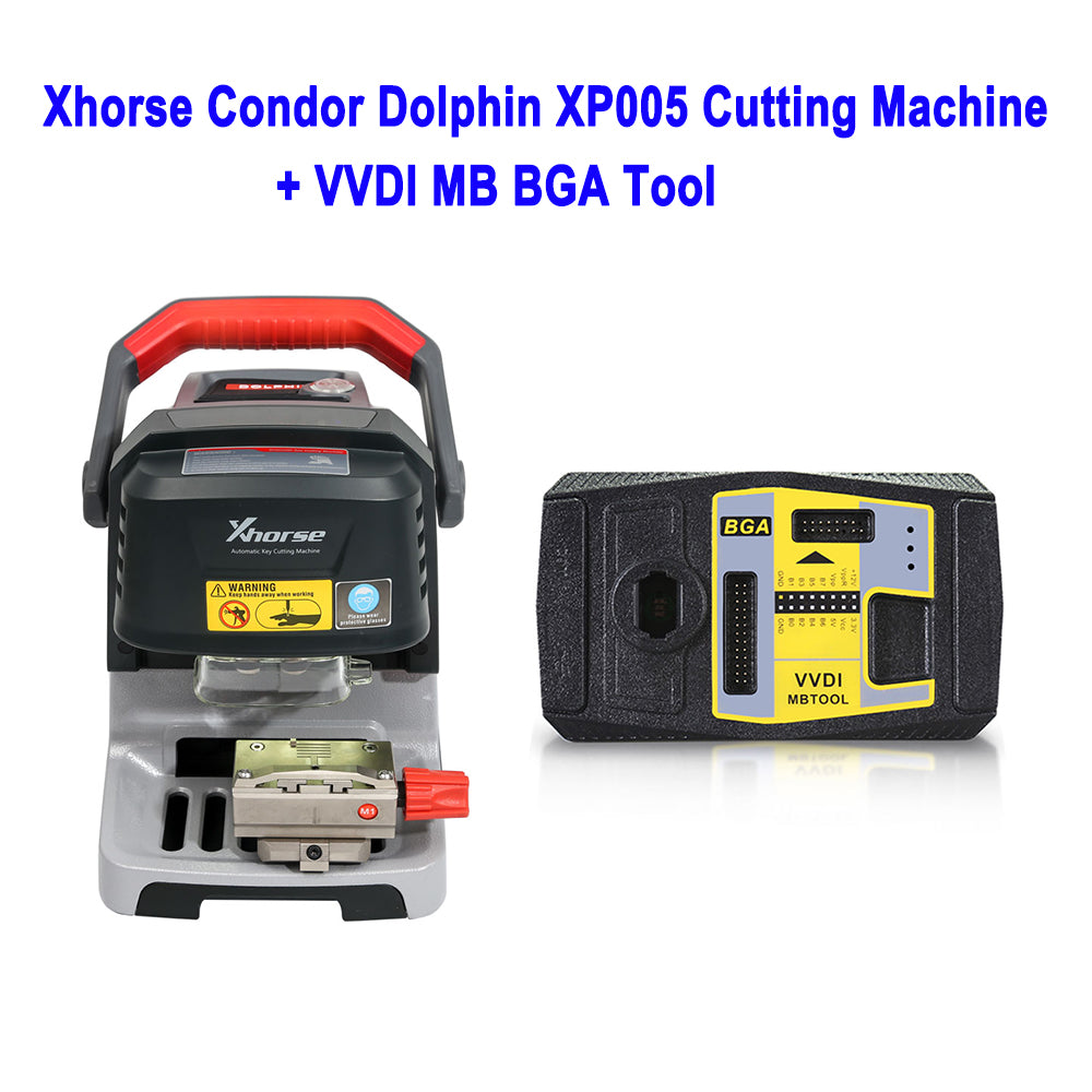 Xhorse Condor Dolphin XP005 Automatic Key Cutting Machine Plus VVDI MB Tool with 1 Free Token Everyday 1 Xhorse Condor Dolphin XP005 Automatic Key Cutting Machine Plus VVDI MB Tool with 1 Free Token Everyday - immagine 1