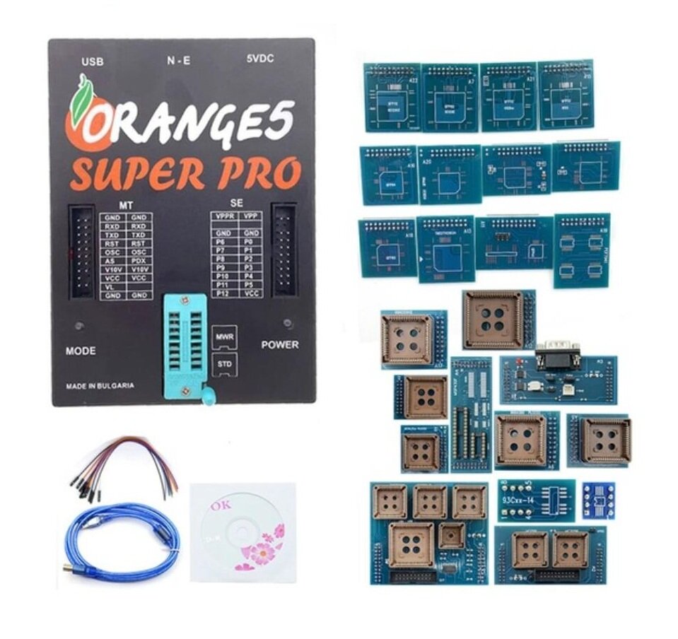 OEM Orange 5 Super Pro V1.38 OBD2 Car Programmer Upgraded Professional Car Diagnostic Programming Tool 1 OEM Orange 5 Super Pro V1.38 OBD2 Car Programmer Upgraded Professional Car Diagnostic Programming Tool - Imagen 1