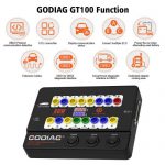 GODIAG GT100+ Pro AUTO TOOLS OBD II Break Out Box ECU Connector Adds Electronic Current Display and CANBUS Protocol - immagine 6