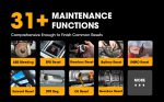 Autel MaxiSYS MS906 Pro Tablet Full System Diagnostic Scan Tool,OE All Systems Diagnostics & Complete TPMS Function, Key Coding, Bi-Directional Control, 31+ Services - Image 7