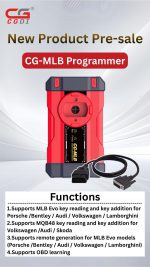 CG‑MLB Programmer｜Professional Automotive Key Programming Tool for MLB Evo & MQB48 Platforms - Image 2