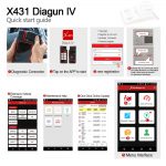 ⁦Launch X431 Diagun IV Auto Full System Diagnostic Tool Support Bluetooth/Wifi with 2 Year Free Update⁩ - الصورة ⁦4⁩