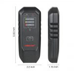 RT100 Remote Tester Frequency Infrared (IR) Fits 300Mhz/320M/434Mhz/868Mhz Detect Frequency - Imagem 2