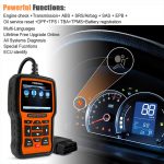 ⁦Foxwell NT510 Full System OBD2 Anto Diagnostic Scanner Tool for BM-W ABS SRS Airbag SAS AT EPB DPF Reset Battery Registration⁩ - الصورة ⁦3⁩