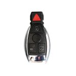 Benz Smart Key Shell 3+1 Button Plastic with a Red Button 5 pcs/lot can work with VVDI BE Key Pro - Image 2