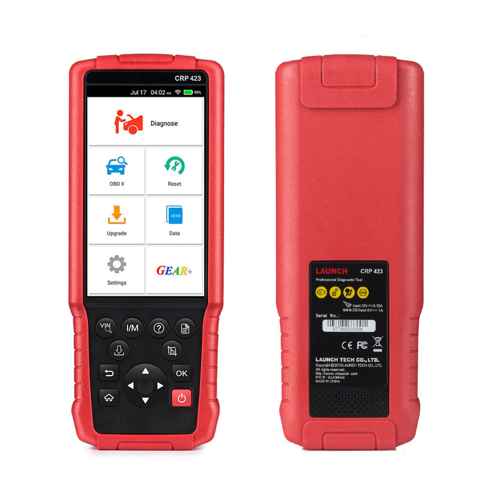 LAUNCH X431 CRP423 OBD2 Code Reader Scanner support Engine/ABS/Airbag/AT OBD 2 CRP 423 Auto Diagnostic Tool Free Update 1 LAUNCH X431 CRP423 OBD2 Code Reader Scanner support Engine/ABS/Airbag/AT OBD 2 CRP 423 Auto Diagnostic Tool Free Update – Bild 1