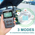 VXDAS BT200 Car Battery Tester 12V 100-1700CCA 30-100AH Automotive Bad Cell Test Tool No Need Battery Knowledge - Imagen 2