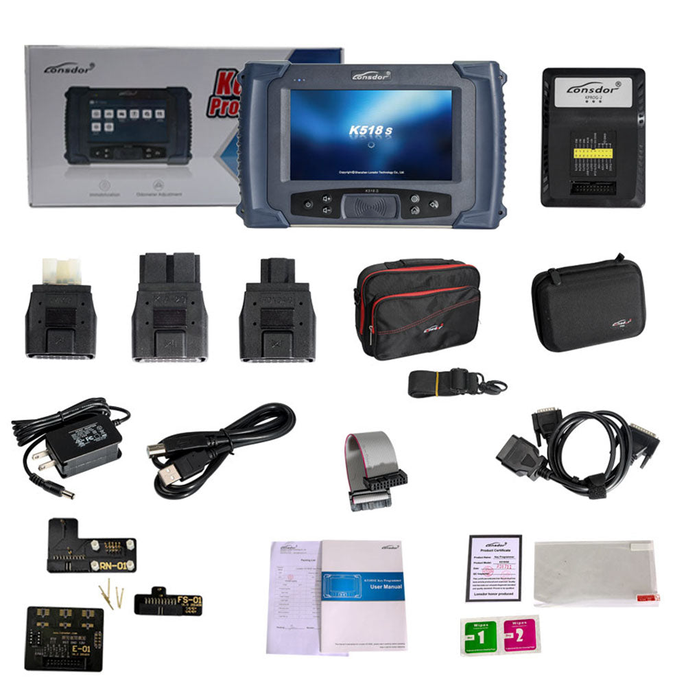 Lonsdor K518S Key Programmer Full Set K518 No Need Tokens Free Update Online With Odmeter Adjustment Cover 1 Lonsdor K518S Key Programmer Full Set K518 No Need Tokens Free Update Online With Odmeter Adjustment Cover - 画像 (1)