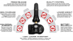 Autel TPMS Sensor MX-Sensor 2 in 1 Tire Pressure Monitor Tire Replacement Sensor(1pcs) - Imagen 6