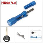 ⁦HU92 V2 Professional Locksmith Tool for BM-W HU92 Lock Pick and Decoder 2 in 1 Quick Open Tool⁩ - الصورة ⁦6⁩