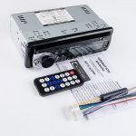 MP3 Player FM Radio Car Audio Stereo Music USB SD Bluetooth Digital with In Dash AUX Input Slot – Image 3