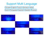 ⁦Handsfree Car Kit Transmitter Power ON OFF Bluetooth 5.0 FM Modulator TF USB Audio Music Player AUX MP3⁩ - الصورة ⁦3⁩