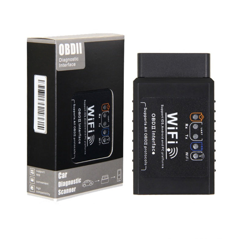 ELM327 WIFI OBD2 EOBD Scan Tool Support Android and iPhone/iPad Software V2.1 1 ELM327 WIFI OBD2 EOBD Scan Tool Support Android and iPhone/iPad Software V2.1 - الصورة 1