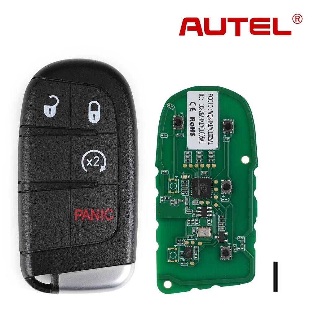 AUTEL IKEY CL004AL/CL005AL Chrysler Universal Smart Key 4 Buttons/5 Buttons 1 AUTEL IKEY CL004AL/CL005AL Chrysler Universal Smart Key 4 Buttons/5 Buttons - Image 1