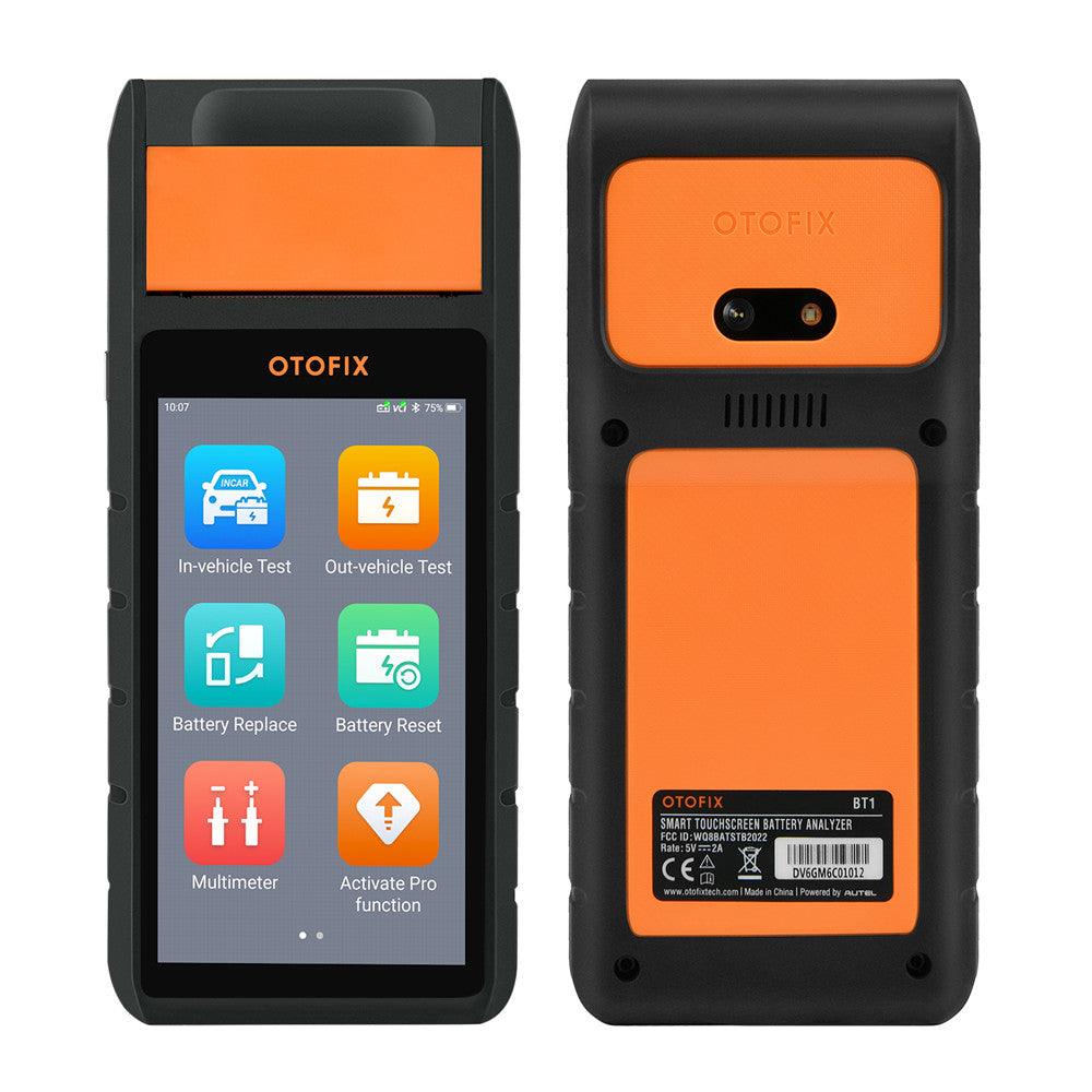 Autel OTOFIX BT1 Battery Tester BMS Reset Car Cranking Charging Analysis 1 Autel OTOFIX BT1 Battery Tester BMS Reset Car Cranking Charging Analysis - immagine 1