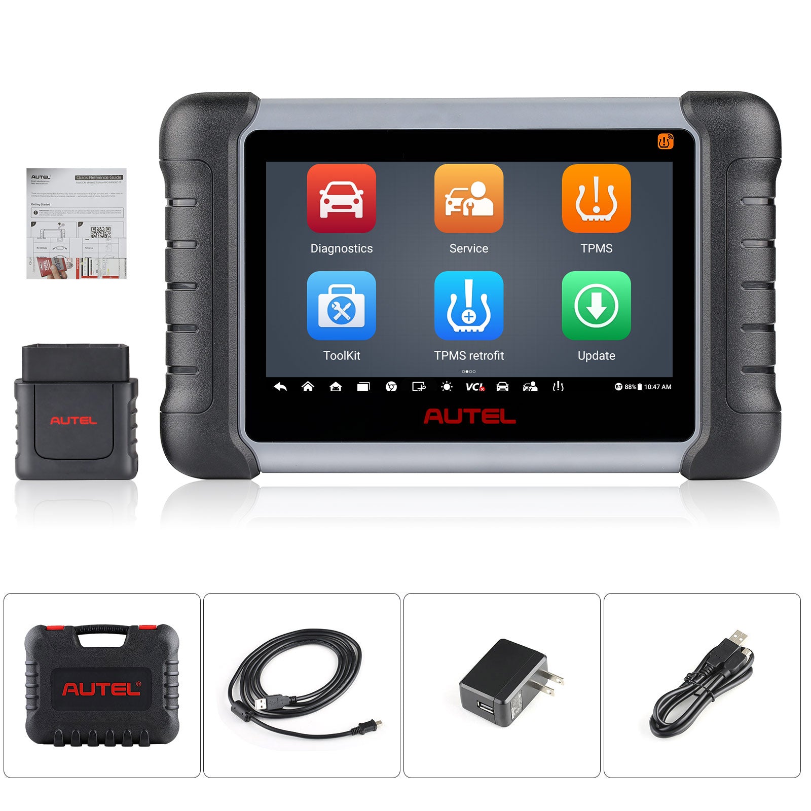Autel MaxiPRO MP808Z-TS Android 11 Bi-Directional TPMS Relearn Tool 1 Autel MaxiPRO MP808Z-TS Android 11 Bi-Directional TPMS Relearn Tool - الصورة 1