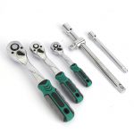 216pcs Mechanic Tool Set Socket Wrench Auto Protection Tool 72 Teeth Quick Wrench Combination Kit - Image 5