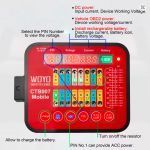 WOYO CTB007 Mobile OBD2 Diagnostic Test Box - Professional ECU Bench Tester - Image 4