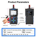 JDiag BT300 Battery Tester 12V/24V Support multiple connection methods and software upgrades – Image 4