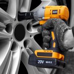 Brushelss Power Impact Wrench New upgrade 21V 4.0 one battery one charger - Imagem 2
