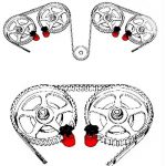 Camshaft Fixing Tool Timing Belt Change Locking Engine Tool - Imagen 5