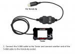 OBDEMOTO T001 Motorcycle Tester Battery Monitoring for Honda Bikes - immagine 3