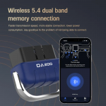 DA200 AI OBD2 Scanner Code Reader Tool Bluetooth 4.0/5.4 25K80 Chip for Android/IOS – Bild 5