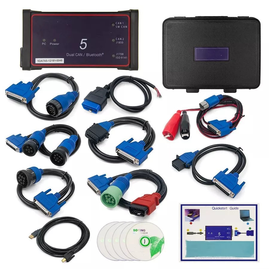 DPA5 Dearborn Protocol Adapter 5 Heavy Duty Truck Scanner Kit 1 DPA5 Dearborn Protocol Adapter 5 Heavy Duty Truck Scanner Kit - Imagen 1