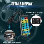 DUOYI DY29 Diagnostic Protocol Detector Tester OBD2 16Pin Breakout Box - immagine 9