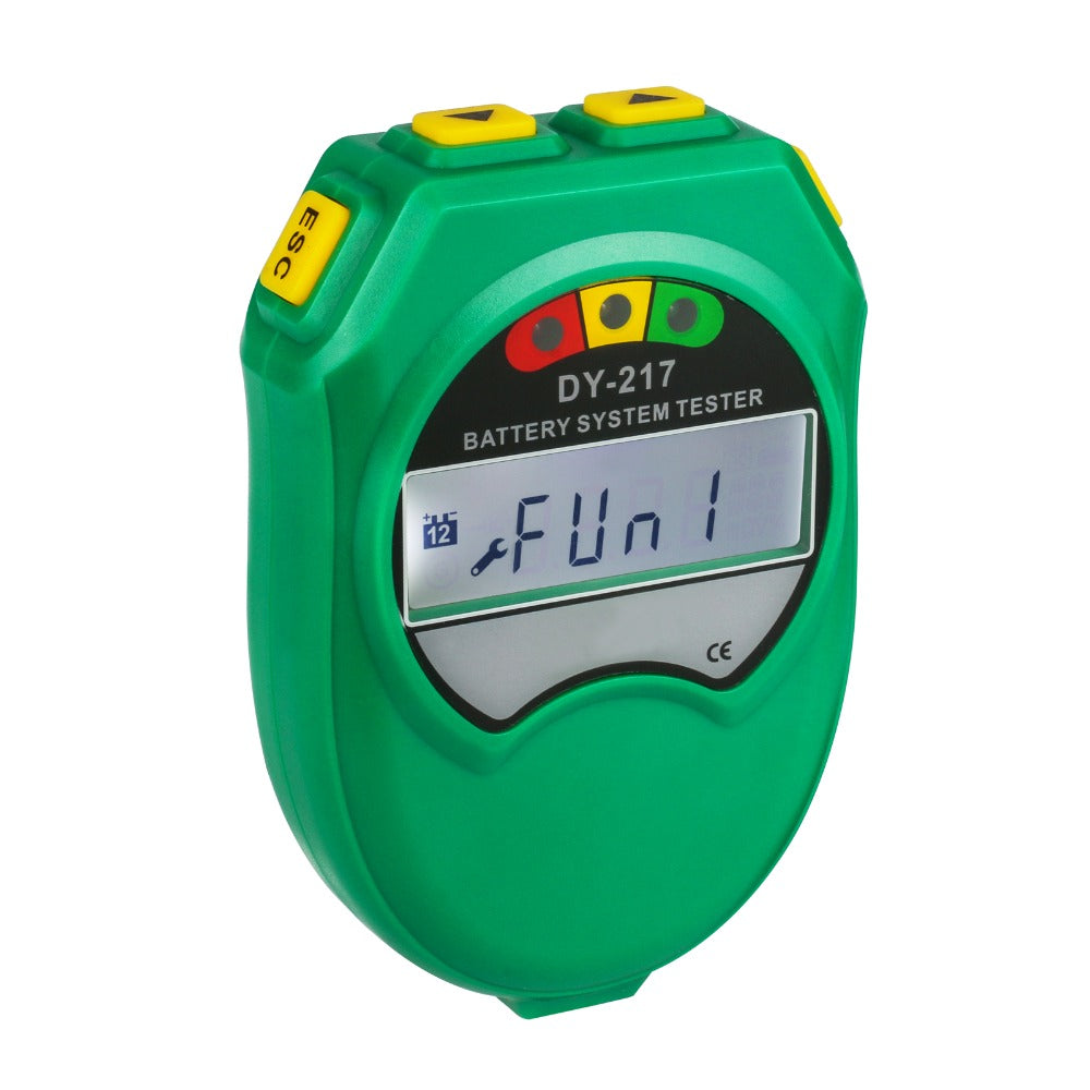 DUOYI DY217 9-18V Automotive Storage Battery Tester Lead-Acid Battery Healthy Analyzer CCA 100-1700 LCD Display Diagnostic Tool 1 DUOYI DY217 9-18V Automotive Storage Battery Tester Lead-Acid Battery Healthy Analyzer CCA 100-1700 LCD Display Diagnostic Tool - immagine 1