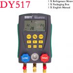 DY517 Pressure Gauge Refrigeration Digital Vacuum Pressure Manifold Tester - immagine 2