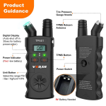 VXDAS TPMS Relearn Tool Plus Digital Tire Pressure Gauge 150 PSI,TPA01 2 in 1 TPMS Reset Sensor for G-M Buick/Chevy/Cadillac,Tire Monitor System Activation Tool 2022 - Imagen 5