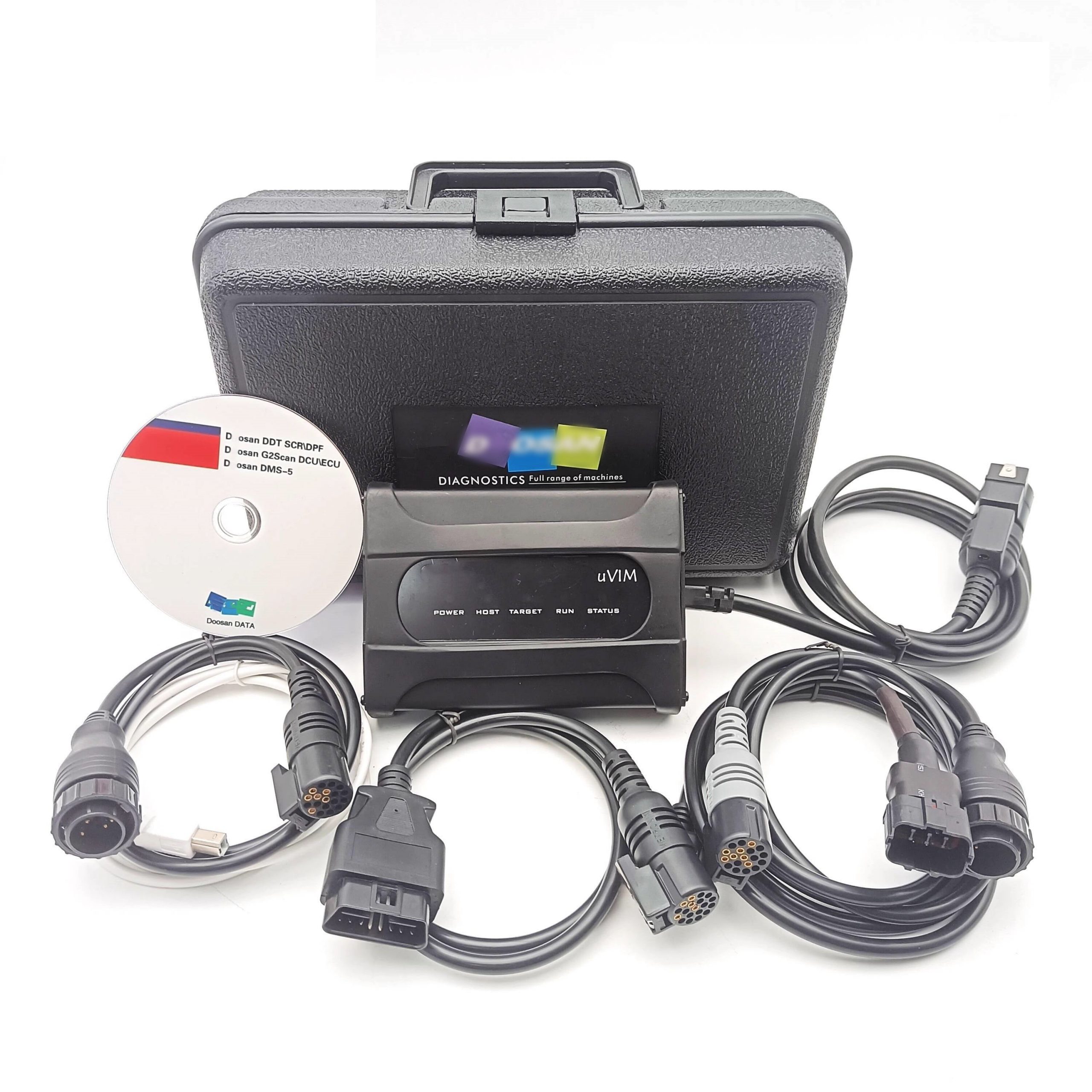 Doo-san uVIM Diagnostic Tool Engine fault Scanner detection OBD Interface 1 Doo-san uVIM Diagnostic Tool Engine fault Scanner detection OBD Interface - Image 1
