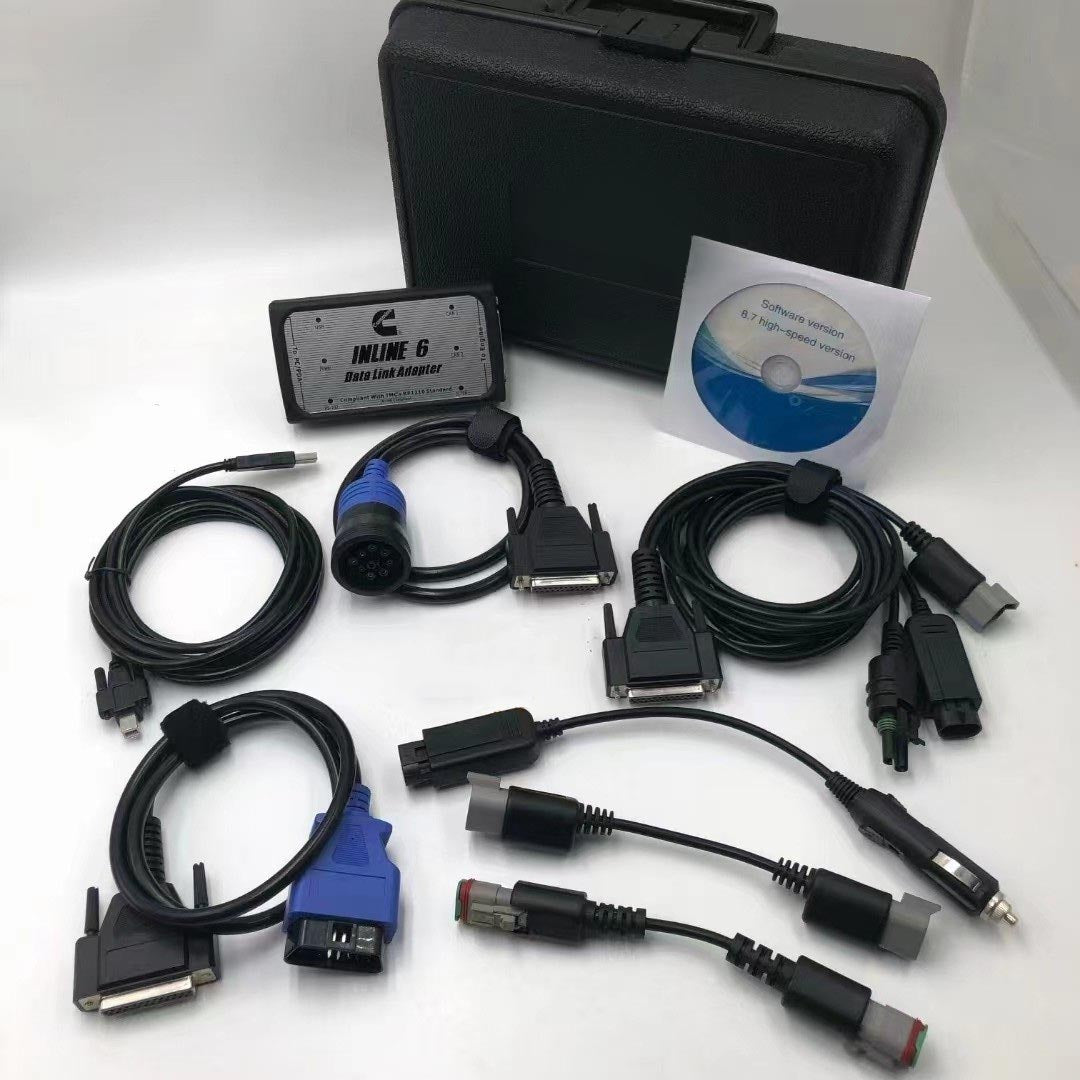 C-ummins I-NLINE 6 Data Link Adapter with Cummins Insite 8.7 Software for Cummins 1 C-ummins I-NLINE 6 Data Link Adapter with Cummins Insite 8.7 Software for Cummins - Imagen 1