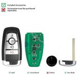 AUTEL IKEY Smart Key IKEYFD004AH IKEYFD005AH 4 Buttons/ 5 Buttons For Ford - Image 2