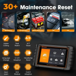 FOXWELL NT809TS Professional Diagnostic Tool TPMS Programming 30+ Service Resets Bi-Directional Control & All-Systems Scan Bluetooth OBD2 Scanner – Bild 2