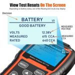 Foxwell BT-715 Battery Analyzer BT715 Support 12V & 24V Replaced Foxwell BT-705 - Imagen 7