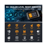 ⁦Foxwell NT809 BT Advanced Car Diagnostic Tool  Bluetooth OBD2 Scanner Bidirectional Testing 30+ IMMO Reset & Full System Diagnostics⁩ - الصورة ⁦4⁩