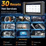 FOXWELL NT909 Professional-Grade OBD2 Scanner Advanced ECU Coding & Bidirectional Diagnostic Tool 30+ Service - Image 4