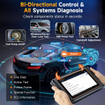FOXWELL NT909 Professional-Grade OBD2 Scanner Advanced ECU Coding & Bidirectional Diagnostic Tool 30+ Service - Image 6